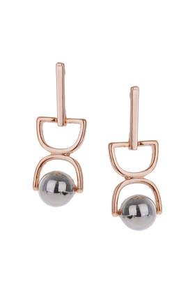Topshop Stick And Ball Drop Earrings