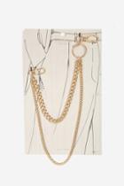 Topshop Double Circle Wallet Chain