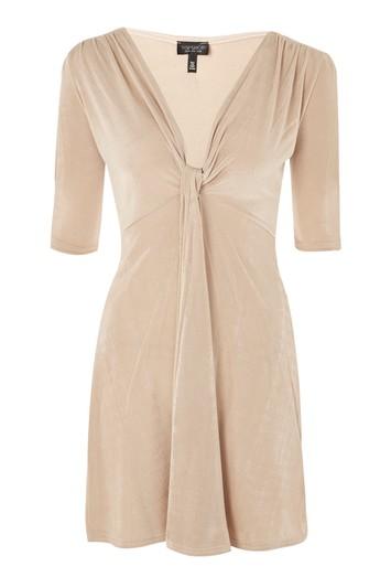 Topshop Twist Front Skater Dress