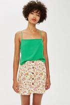 Topshop Cropped Square Neck Cami Top