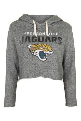 Topshop Jaguars Crop Hoodie By Tee And Cake