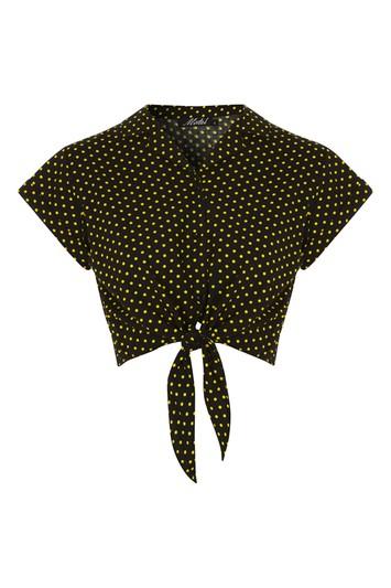 Topshop *penny Shirt By Motel