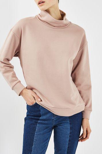 Topshop Funnel Sweat By Boutique
