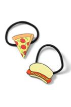 Topshop Pizza And Hotdog Hair Bands