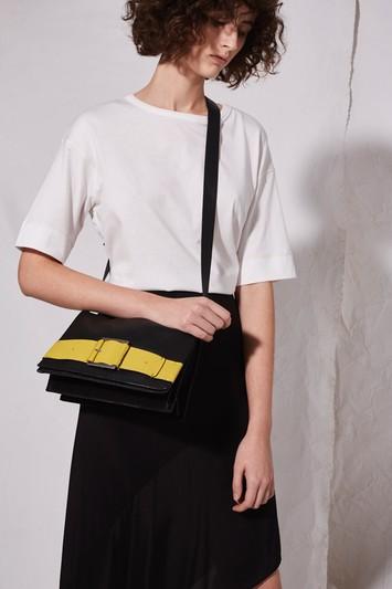 Topshop Premium Leather Lorelle Crossbody Bag