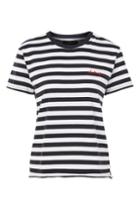 Topshop Petite 'what If' Stripe T-shirt