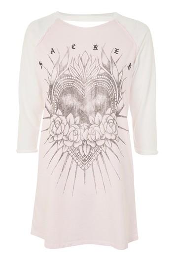 Topshop Sacred Heart Tunic