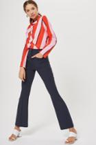 Topshop Slim Fit Flare Trousers