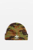 Topshop Camouflage Beanie Hat By Adidas