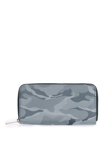 Topshop Camo Nylon Purse