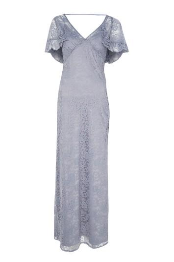Topshop *lace Cape Maxi Dress