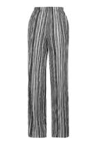 Topshop Tall Stripe Pleat Trouser