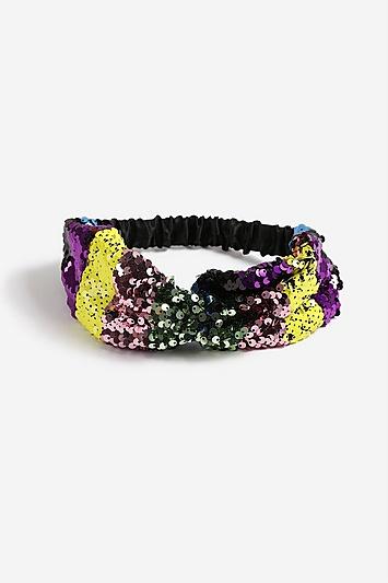 Topshop *multi Sequin Hair Bandeau