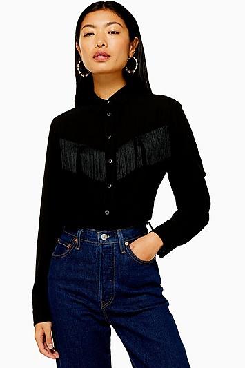 Levi's Selita Western Jacket With Fringing By Levi's