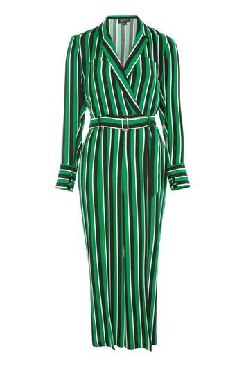 Topshop Bold Stripe Romper