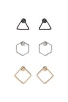 Topshop Mixed Shape Earring Pack
