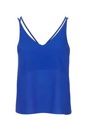 Topshop Petite Double Strap V-front Cami Top