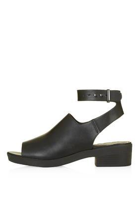 Topshop Strappy Shoe Boot