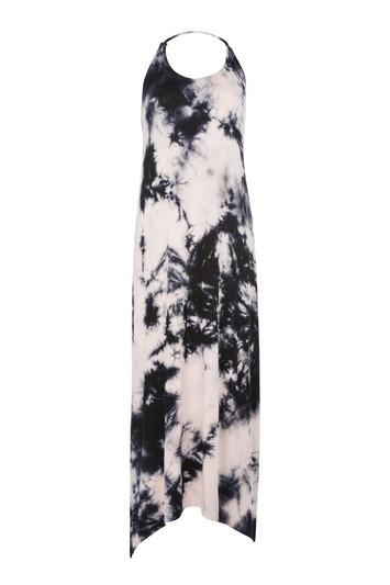 Topshop Tie Dye Low Back Maxi Dress