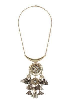 Topshop Dream Catcher Necklace