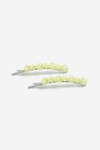 Topshop *faceted Bead Hair Slide Clip