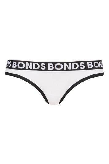Topshop Monochrome Bikini Knickers By Bonds