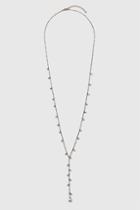 Topshop Beaded Lariat Necklace