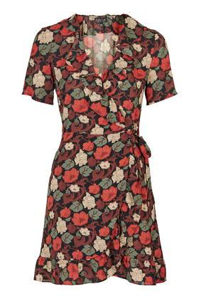 Topshop Bell Flower Tea Dress