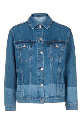 Topshop Moto Laser Oversized Jacket