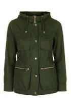 Topshop Petite Lightweight Hooded Jacket