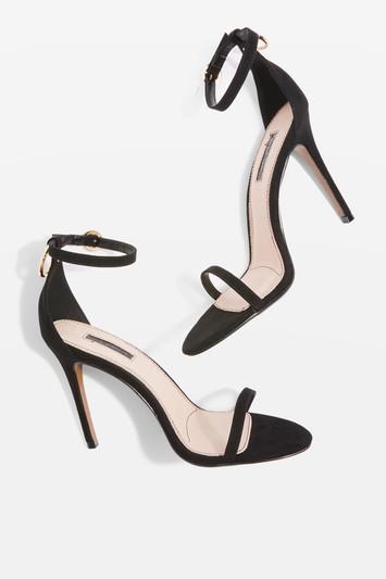 Topshop Romeo Ring Back Skinny Strap Sandals