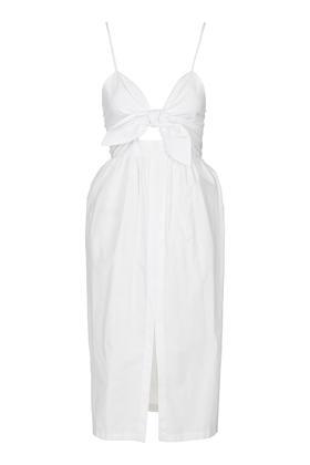 Topshop Cut-out Midi Sundress