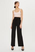 Topshop *tie Front Pants By Love