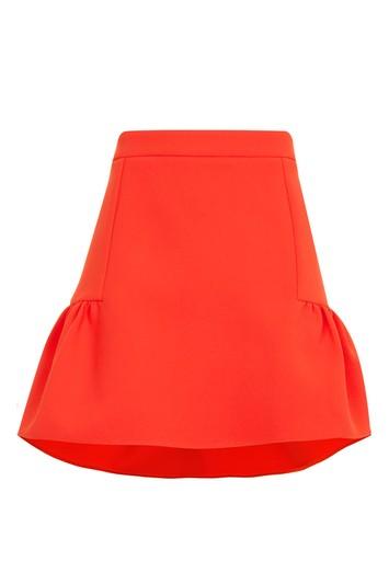 Topshop Frill Hem Pelmet Skirt