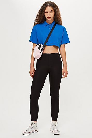 Topshop High Waisted Cropped Leggings