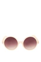 Topshop Lolly Round Sunglasses