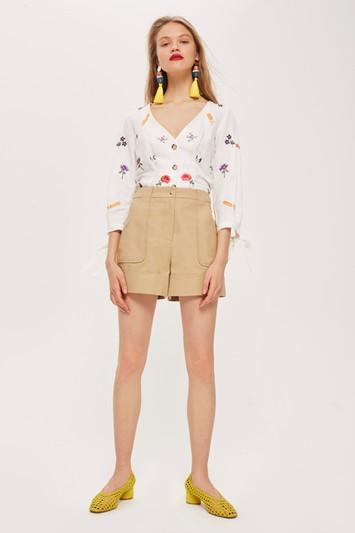 Topshop Petite Utility Shorts