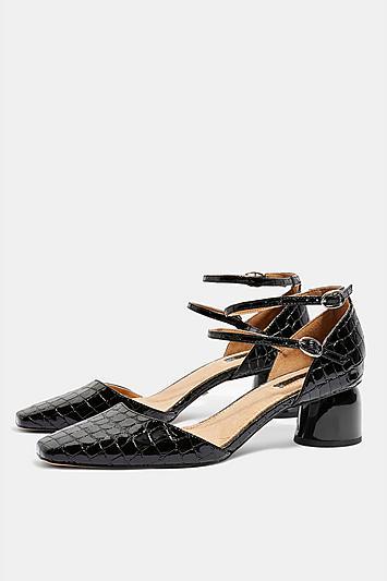 Topshop Jackpot Two Part Court Shoes