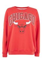 Topshop Chicago Bulls Sweatshirt By Unk X Topshop