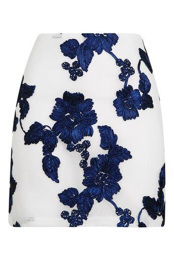Topshop Ribbon Airtex Pelmet Pants