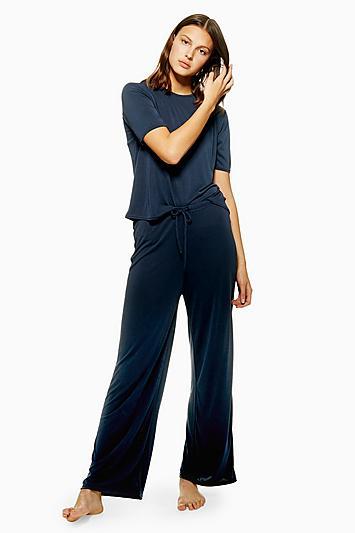 Topshop Cupro Trousers