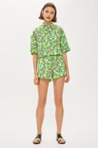 Topshop *naive Ditsy Runner Shorts By Boutique