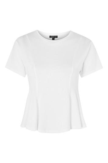 Topshop Corset Seam T-shirt