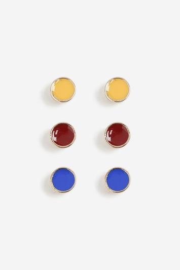 Topshop Bright Enamel Stud Earring Pack