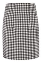 Topshop Gingham Mini Skirt