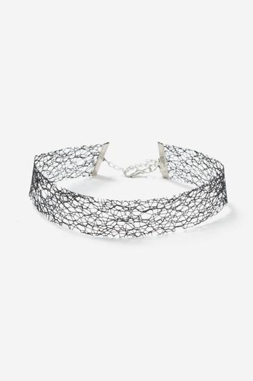 Topshop Wicked Webbing Net Choker