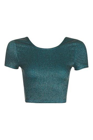 Topshop Scoop Neck T-shirt