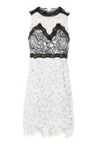 Topshop Floral Lace Dress