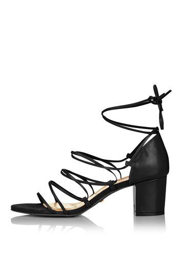 Topshop Strappy Mid Sandals