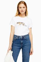 Topshop Walking Tiger T-shirt
